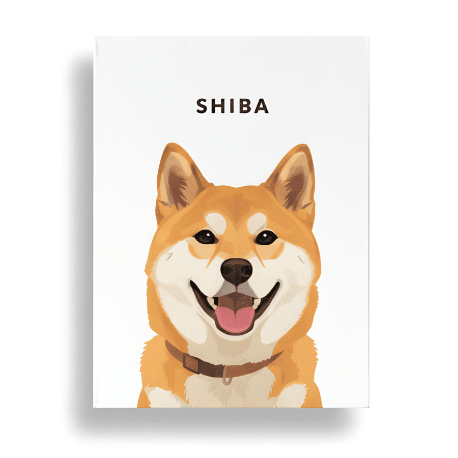 Custom One Pet Portrait canvas